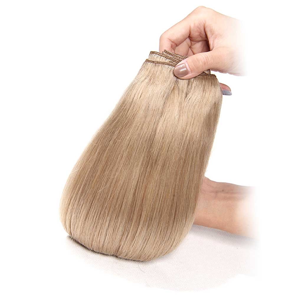 Idolra Clip In Real Human Hair Extensions Virgin Indian Natural Straight